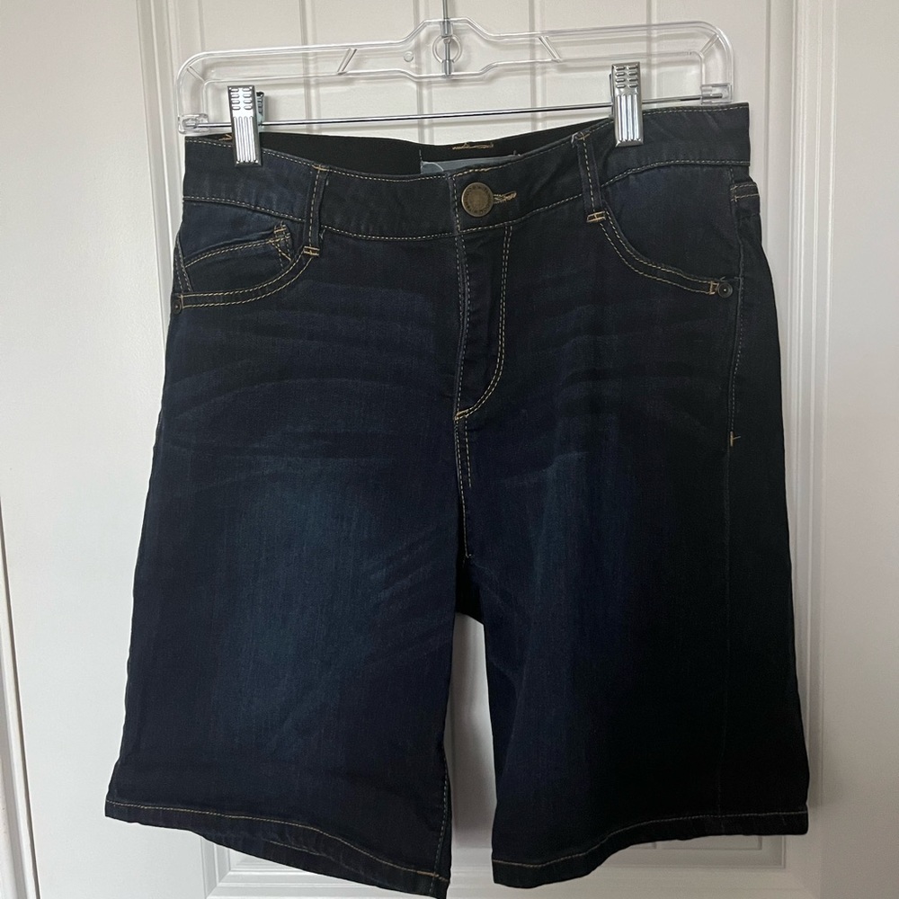 Wit & Wisdom denim shorts size 6  NWT